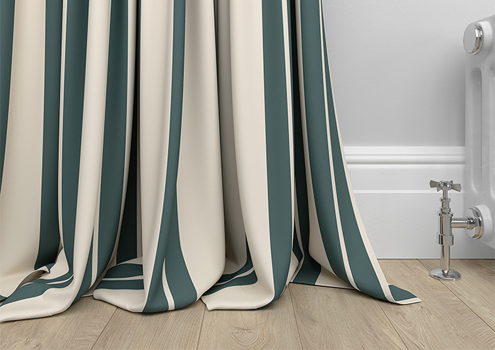 The British Stripe Co. Edward, Teignbridge No.1 - Made to Measure Curtains - Image 6
